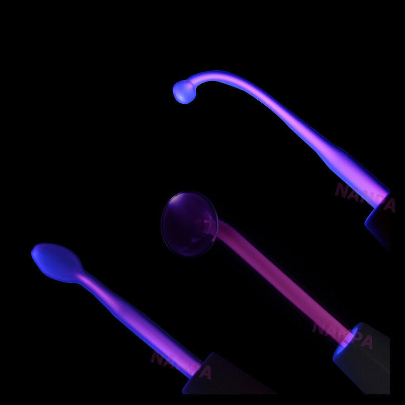 Black NANPA Violet Wand with 3 Violet or Orange Electrodes