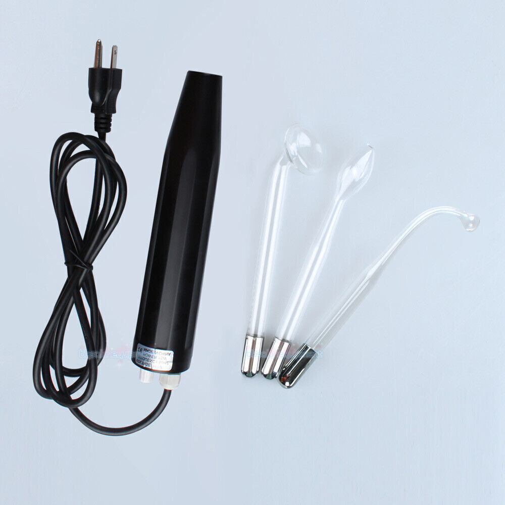 Black NANPA Violet Wand with 3 Violet or Orange Electrodes